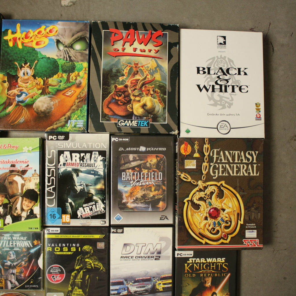 20 Diverse PC Spiele