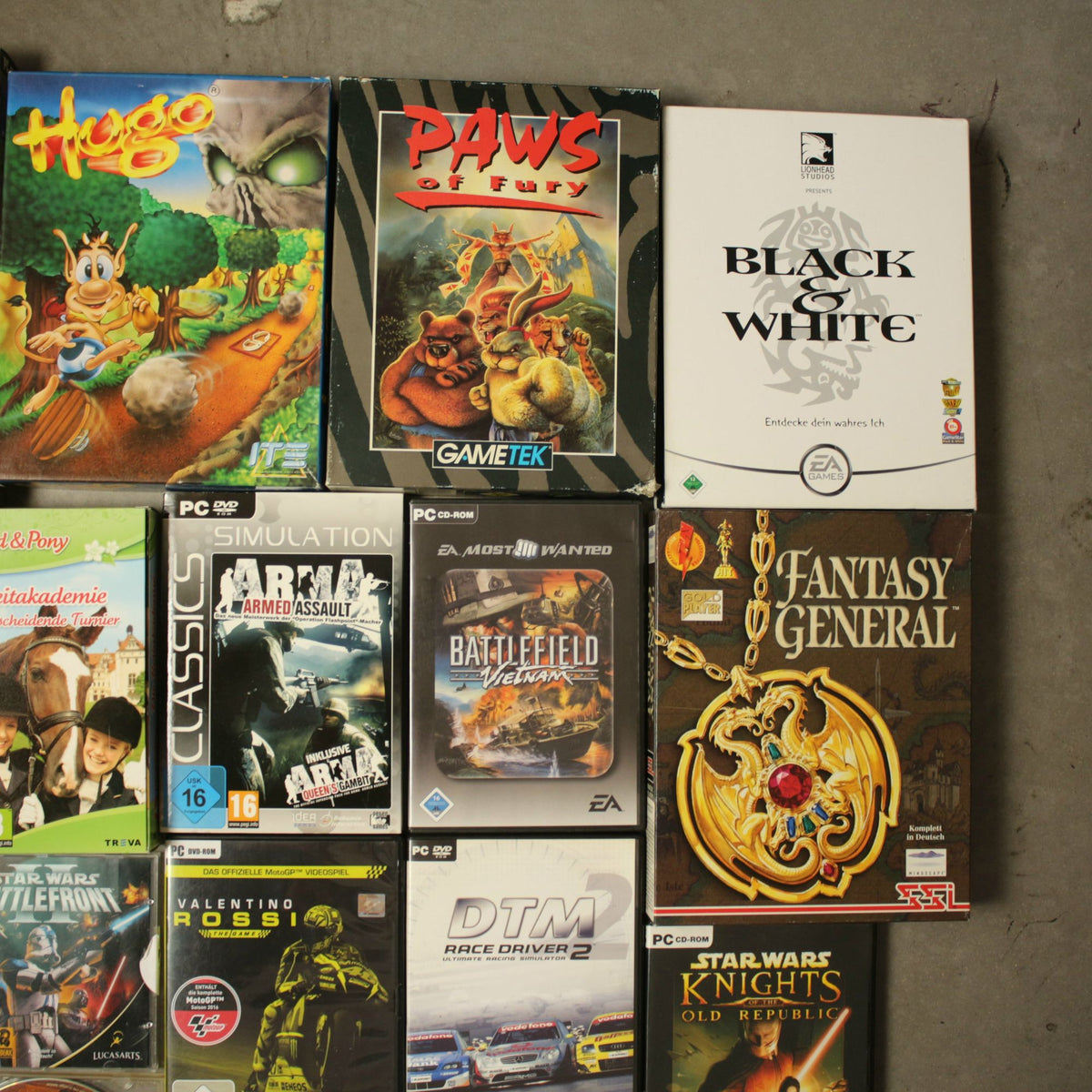 20 Diverse PC Spiele