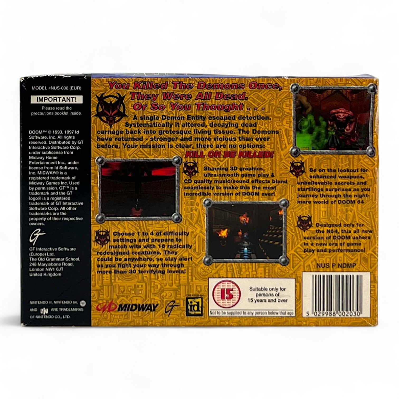 Doom 64 (GB)