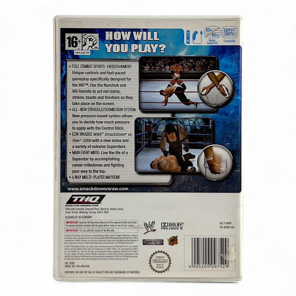 WWE SmackDown vs. RAW 2008 (GB)