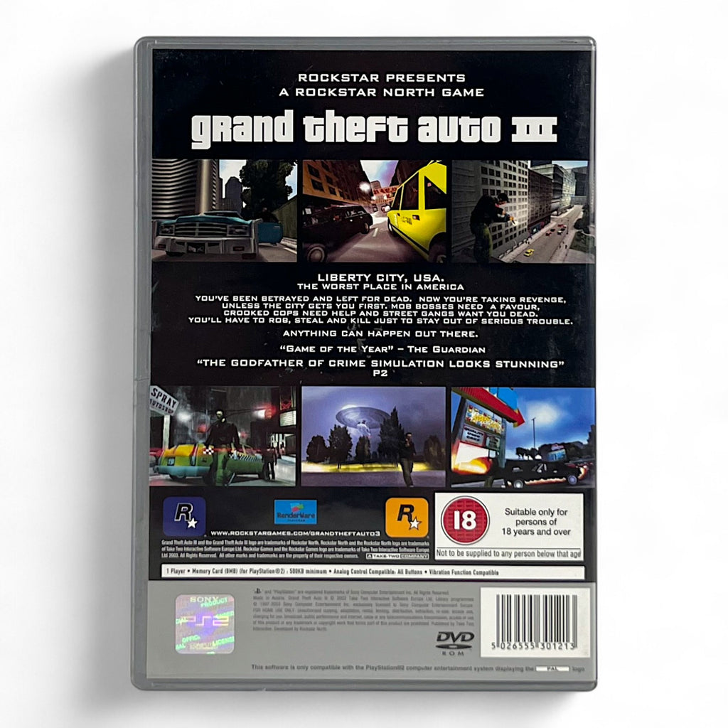 Grand Theft Auto III / GTA 3 (GB) — Platinum