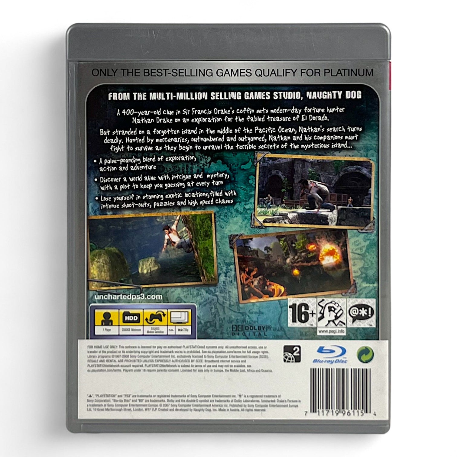 Uncharted: Drakes Schicksal / Drake's Fortune [Platinum] (GB)