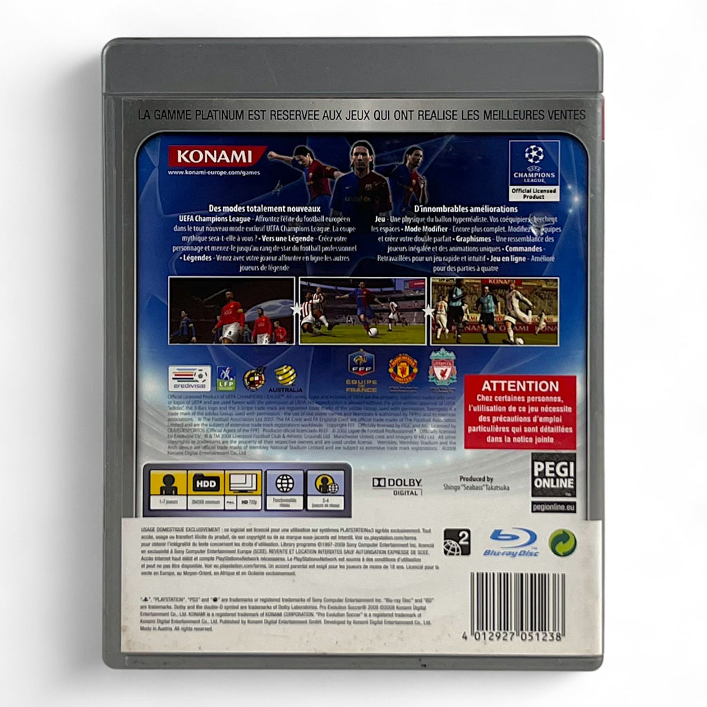 Pro Evolution Soccer 2009 [Platinum] (FR)