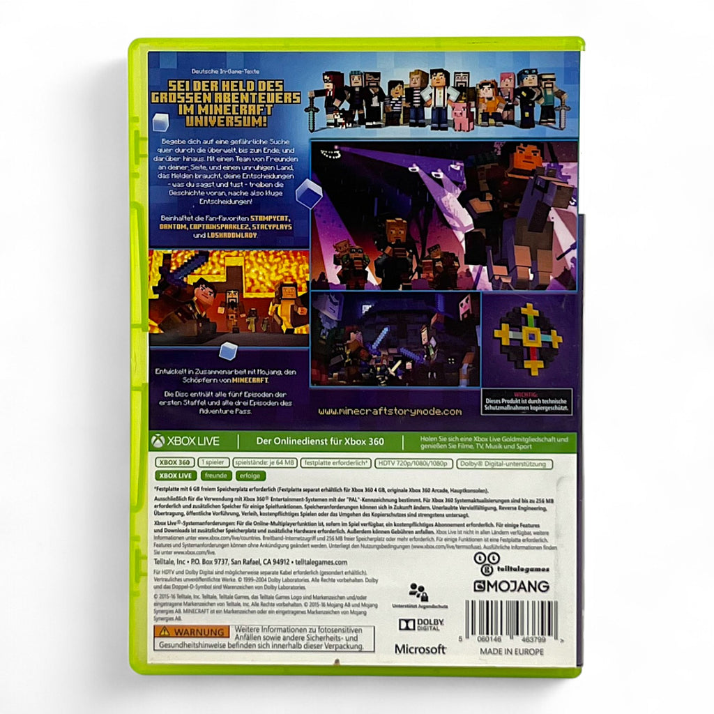 Minecraft Story Mode: The Telltale Series - Das Komplette Abenteuer (DE)