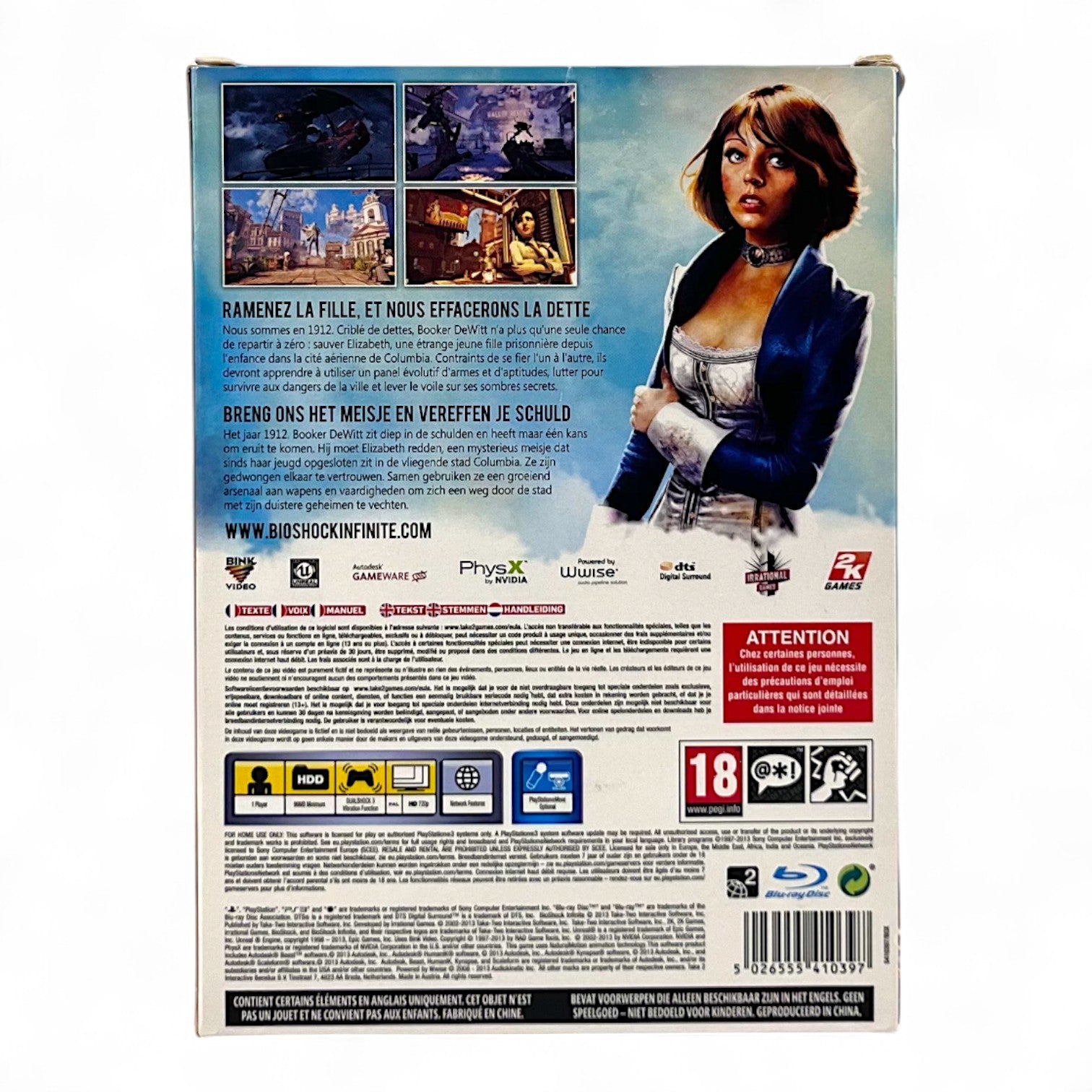 BioShock: Infinite Premium Edition (FR) — Big Box