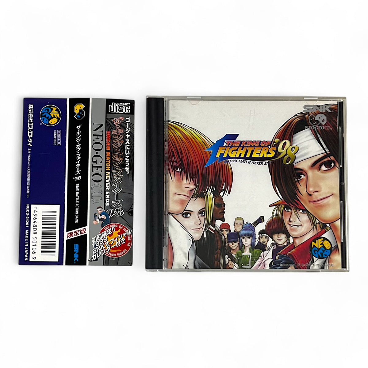The King of Fighters '98 + Spinecard (JP)