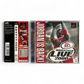 NBA Live 2000 + Spinecard (JP)