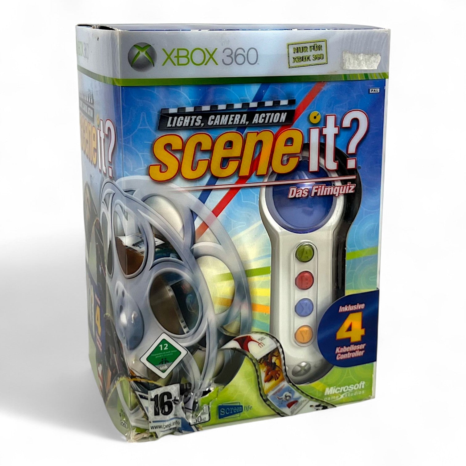Scene It: The Movie Trivia Game + 4 Buzzer (DE)