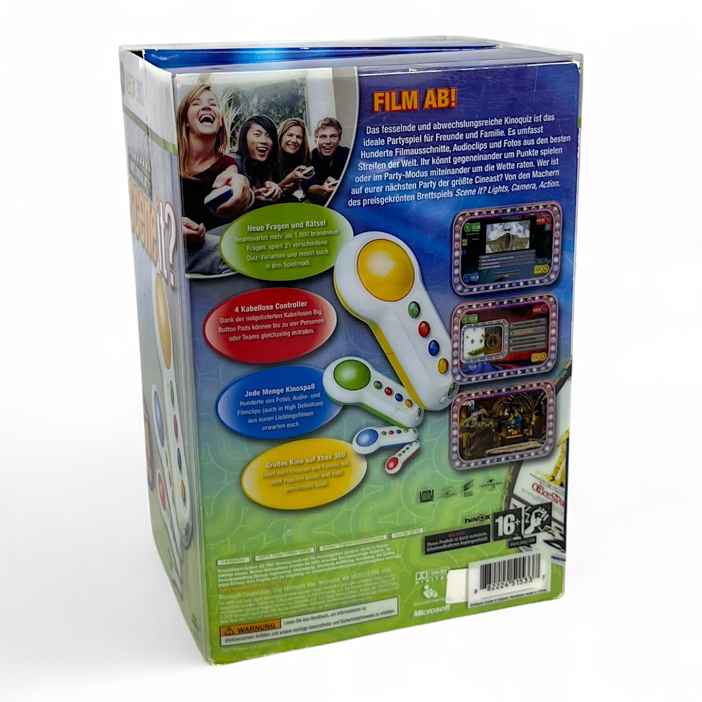 Scene It: The Movie Trivia Game + 4 Buzzer (DE)