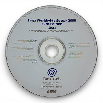 Sega Worldwide Soccer 2000 Euro Edition [Whitelabel]