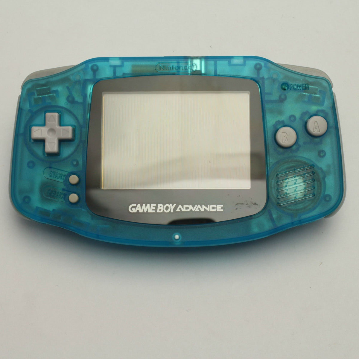 Konsole Türkis-Blau Clear Custom Case Mod
