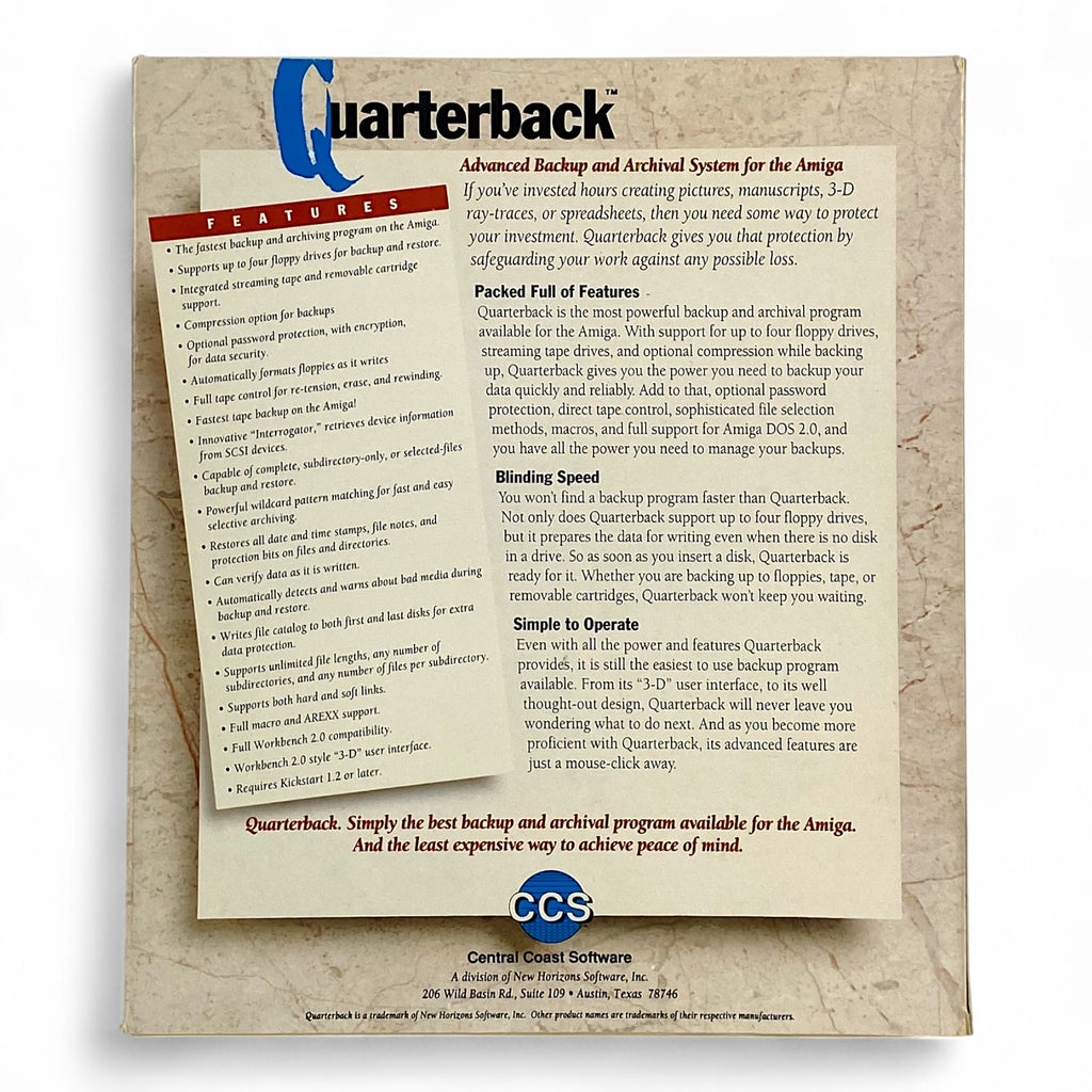 Quarterback — Big Box