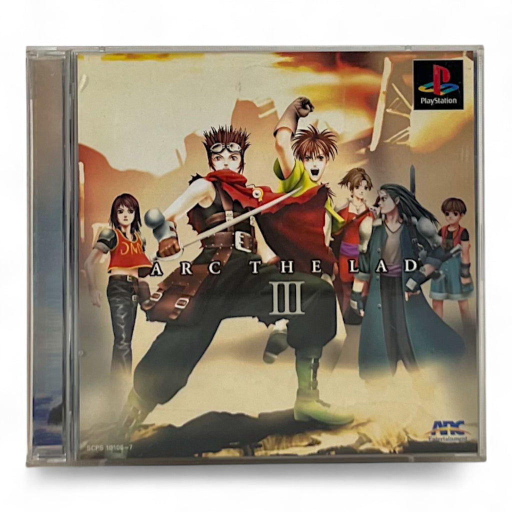 Arc the Lad III + Spinecard (JP)