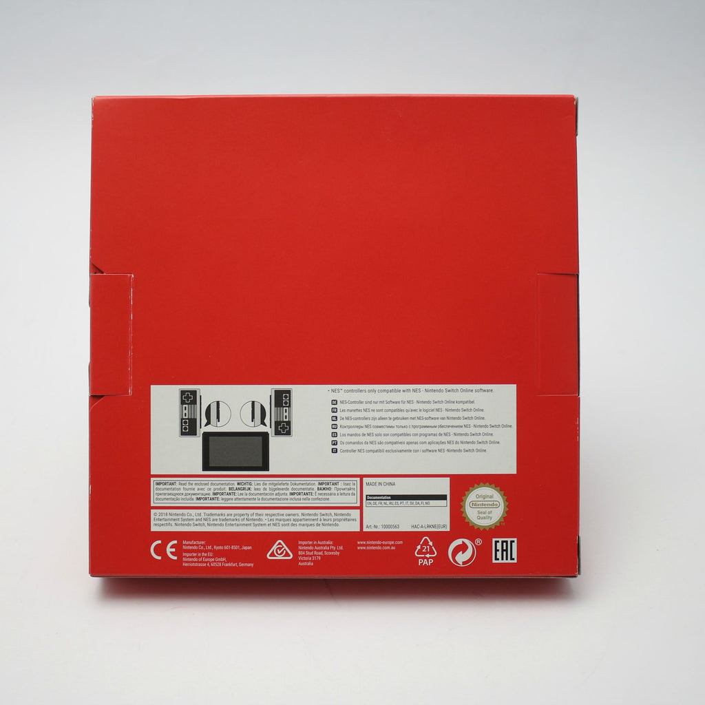 Original NES Controller Set Nintendo Entertainment System Controllers (EU) — Big Box