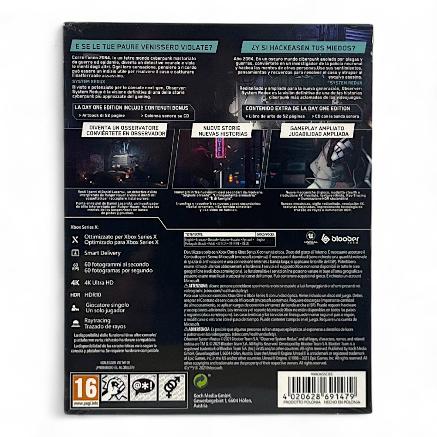 Observer: System Redux D1 Edition (IT)