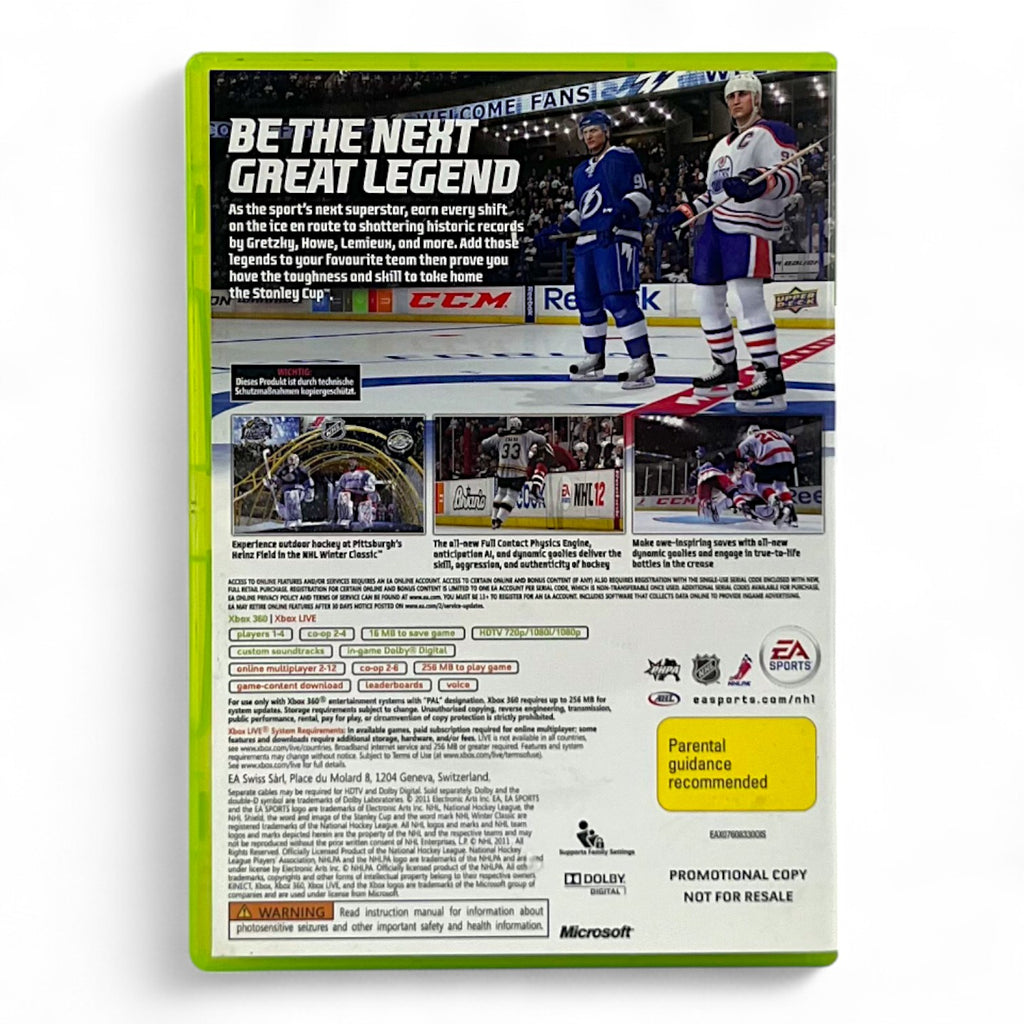 NHL 12 — Promo