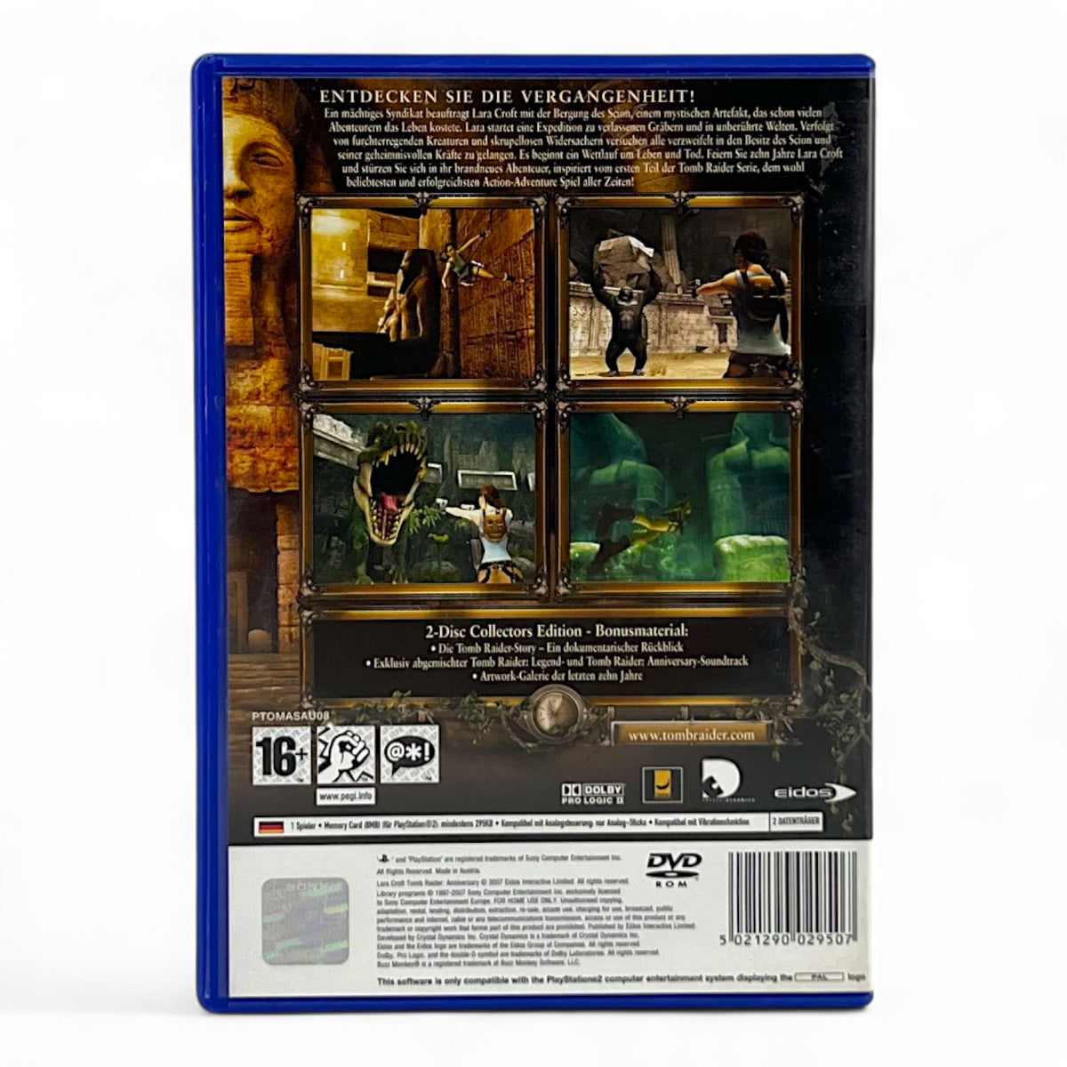 Lara Croft Tomb Raider: Anniversary + Bonus DVD (AT) — Collector's Edition
