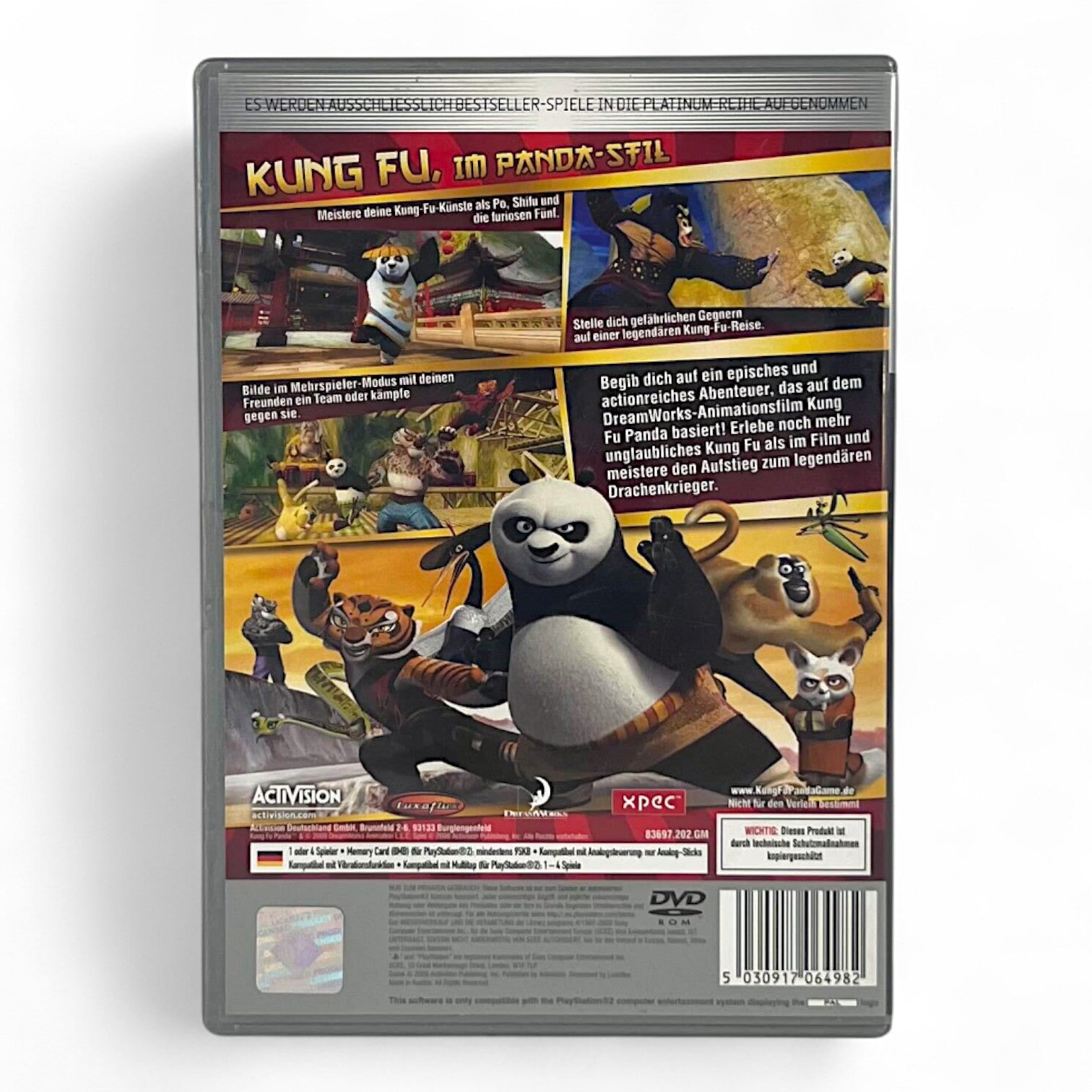 Kung Fu Panda (DE) — Platinum