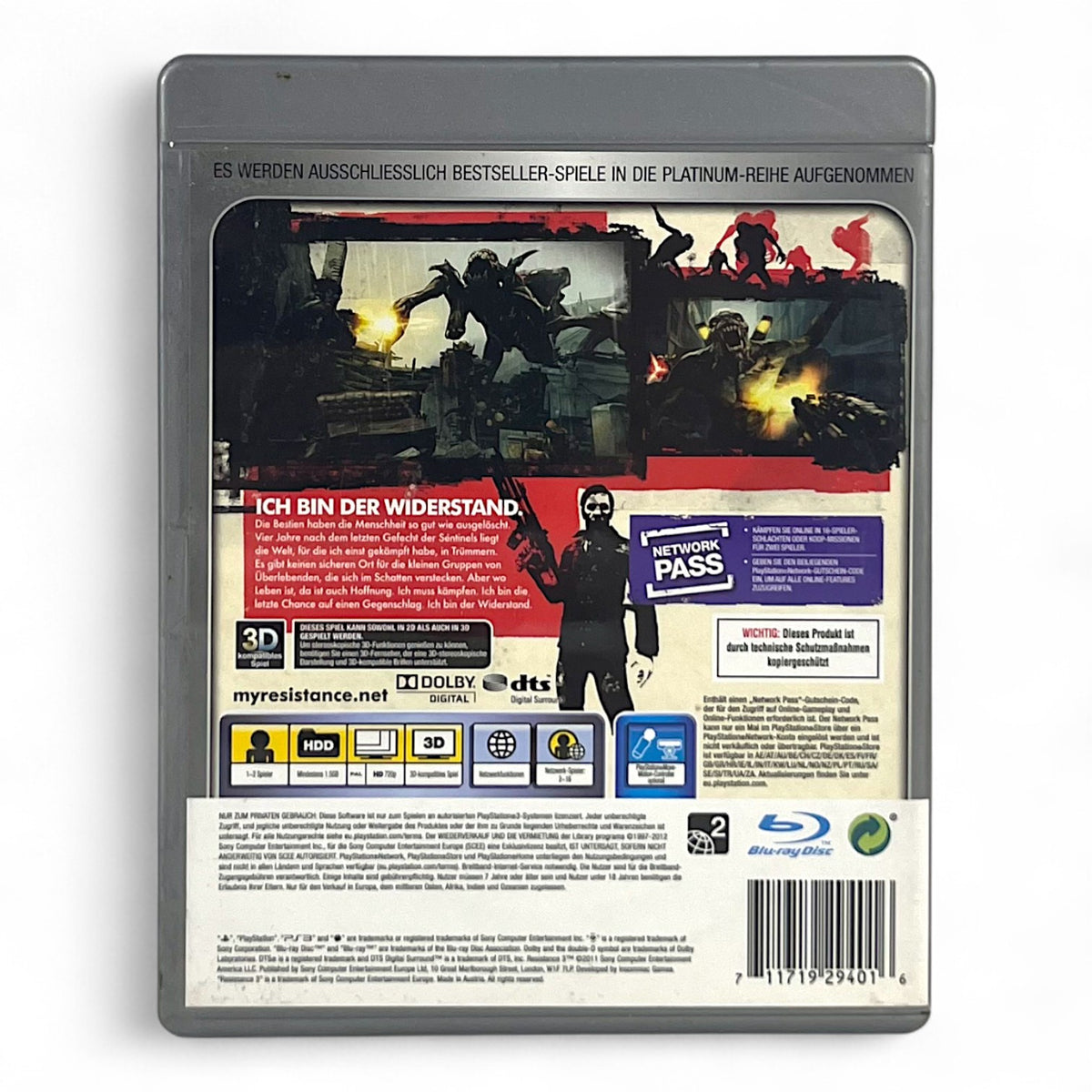 Resistance 3 [Platinum] (DE)