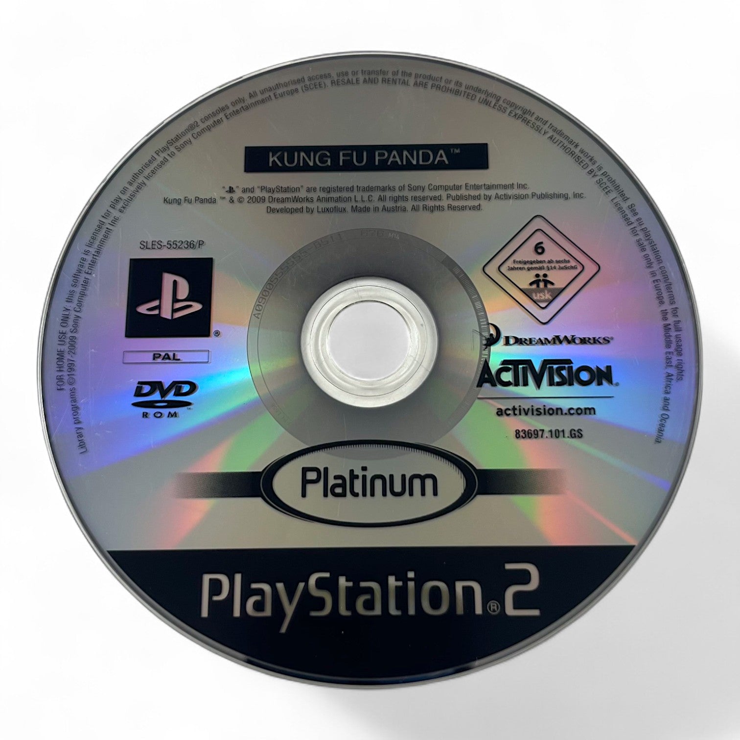 Kung Fu Panda (DE) — Platinum