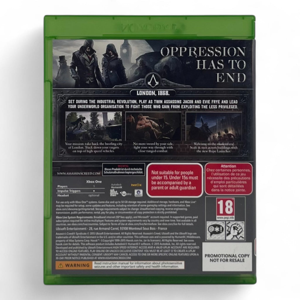Assassin's Creed Syndicate — Promo