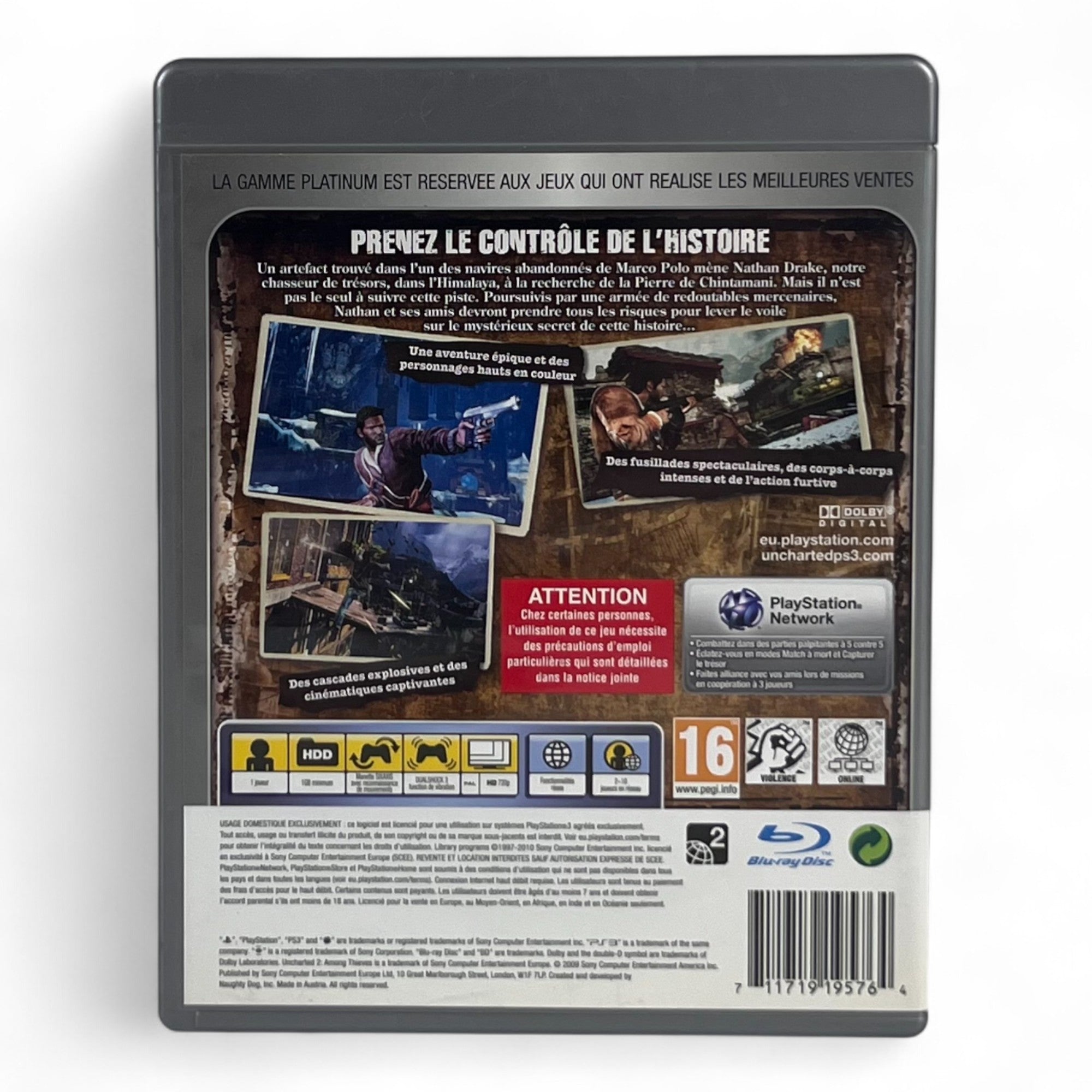 Uncharted 2: Among Thieves [Platinum] (FR)