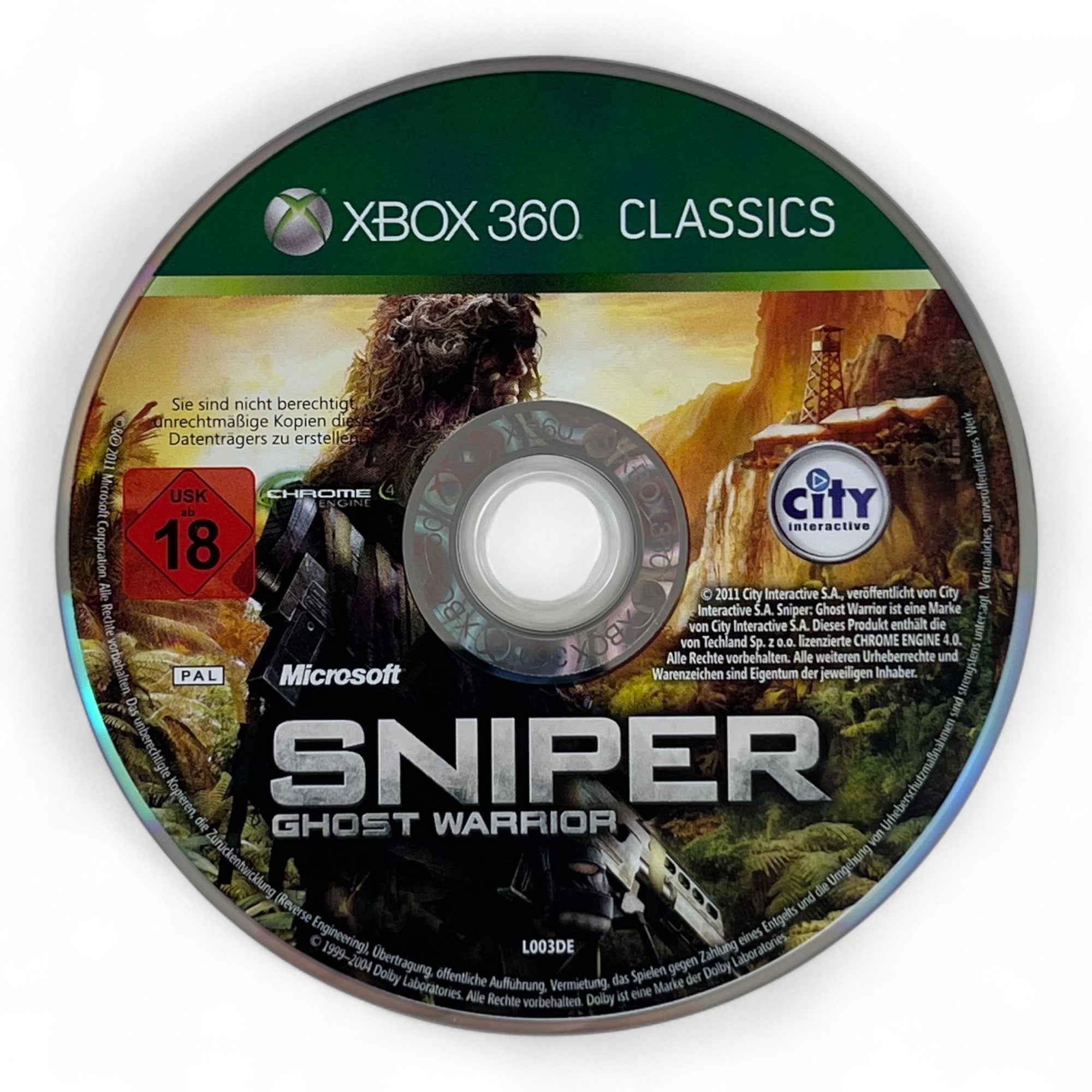 Sniper: Ghost Warrior (DE) — Classics
