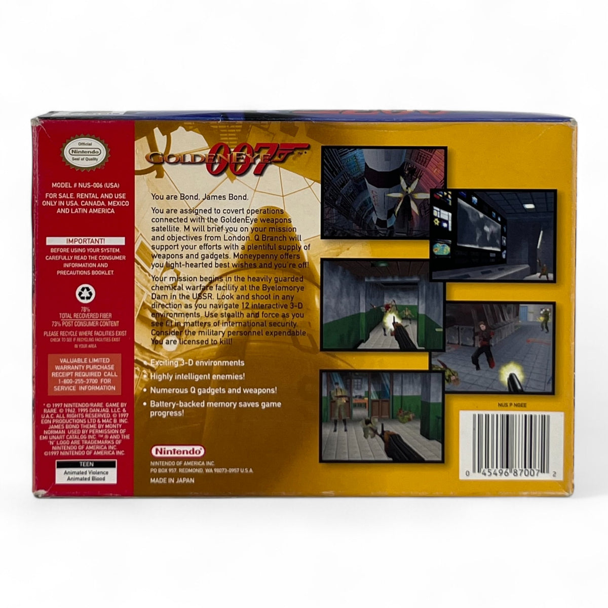 James Bond: Goldeneye 007 (US)