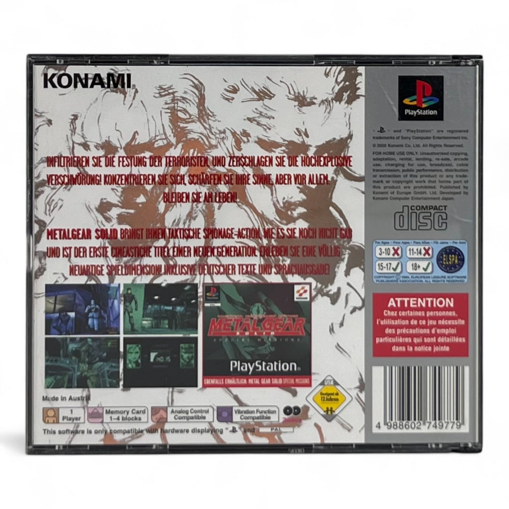 Metal Gear Solid (DE) — Platinum