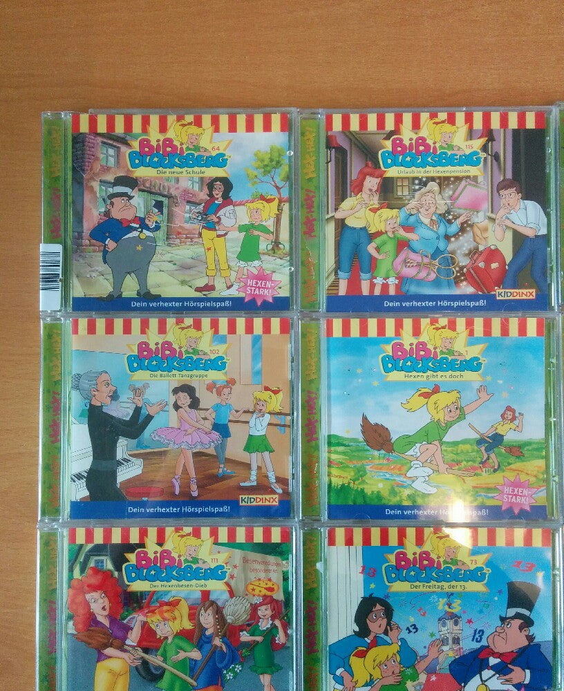 12 Bibi Blocksberg KINDER-CDs, Sammlung, Kids, Jungs, Mädchen - SET 78