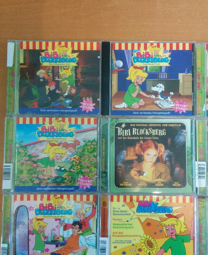 12 Bibi Blocksberg KINDER-CDs, Sammlung, Kids, Jungs, Mädchen - SET 79