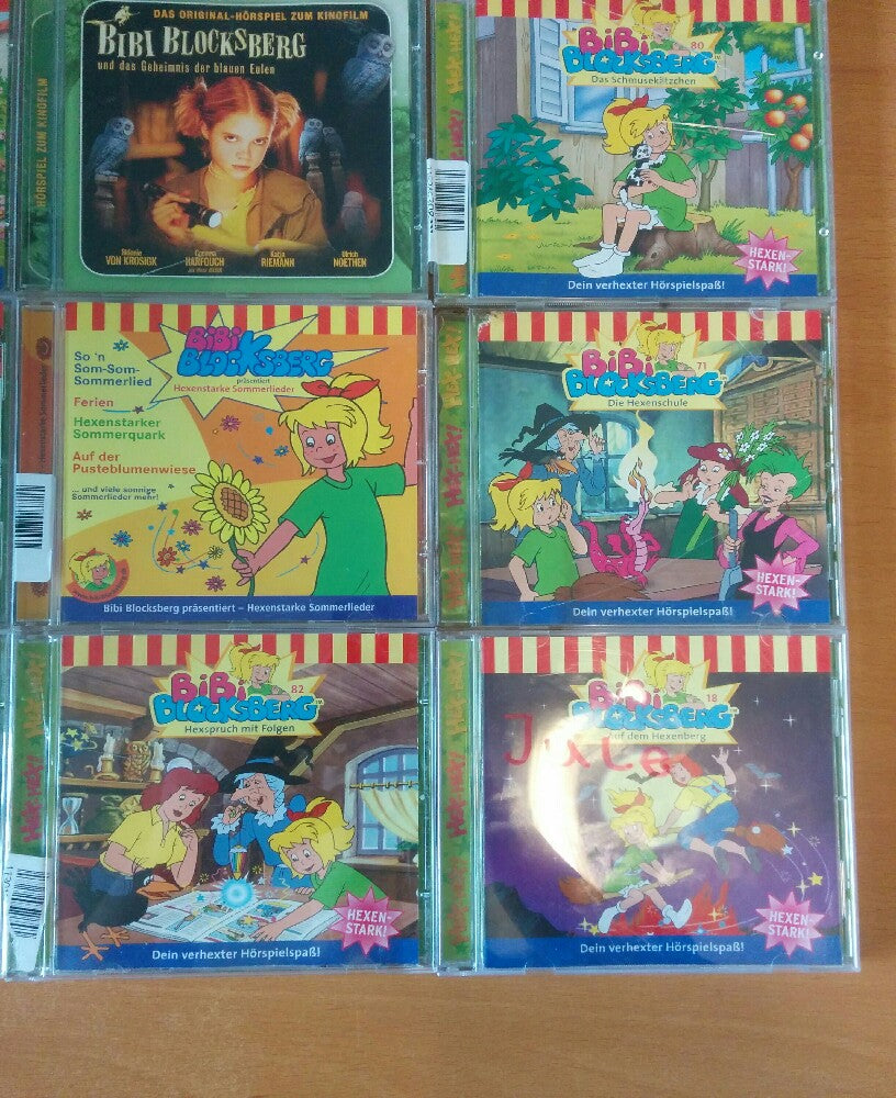 12 Bibi Blocksberg KINDER-CDs, Sammlung, Kids, Jungs, Mädchen - SET 79