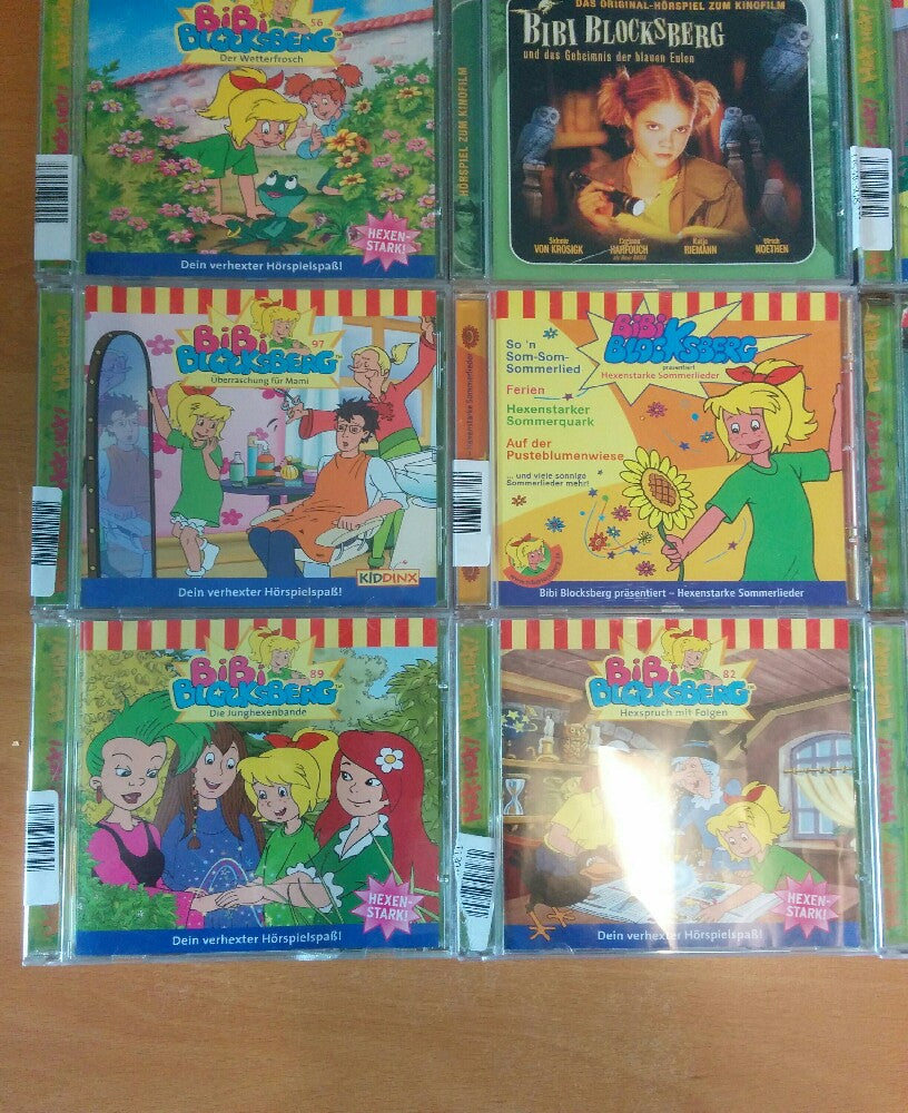 12 Bibi Blocksberg KINDER-CDs, Sammlung, Kids, Jungs, Mädchen - SET 79