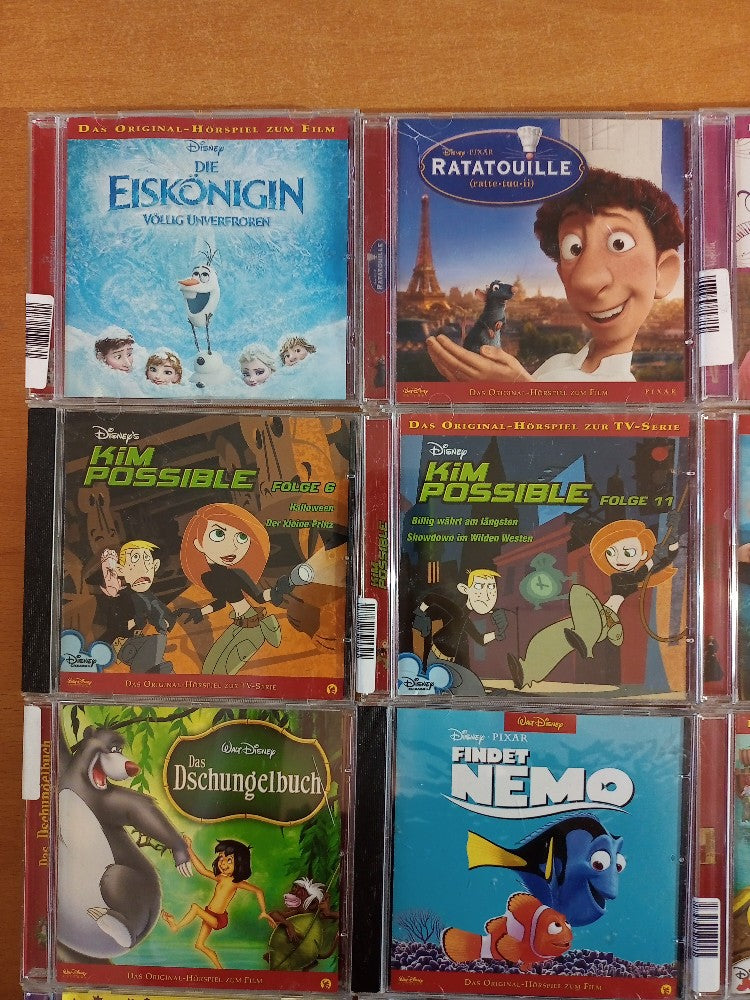 Kinder-Set 221 - Disney Ariel, Dschungelbuch, Findet Nemo, Eiskönigin uvm.