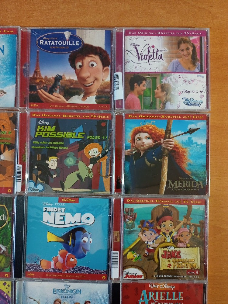 Kinder-Set 221 - Disney Ariel, Dschungelbuch, Findet Nemo, Eiskönigin uvm.