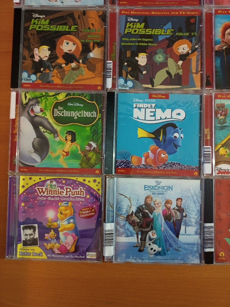 Kinder-Set 221 - Disney Ariel, Dschungelbuch, Findet Nemo, Eiskönigin uvm.