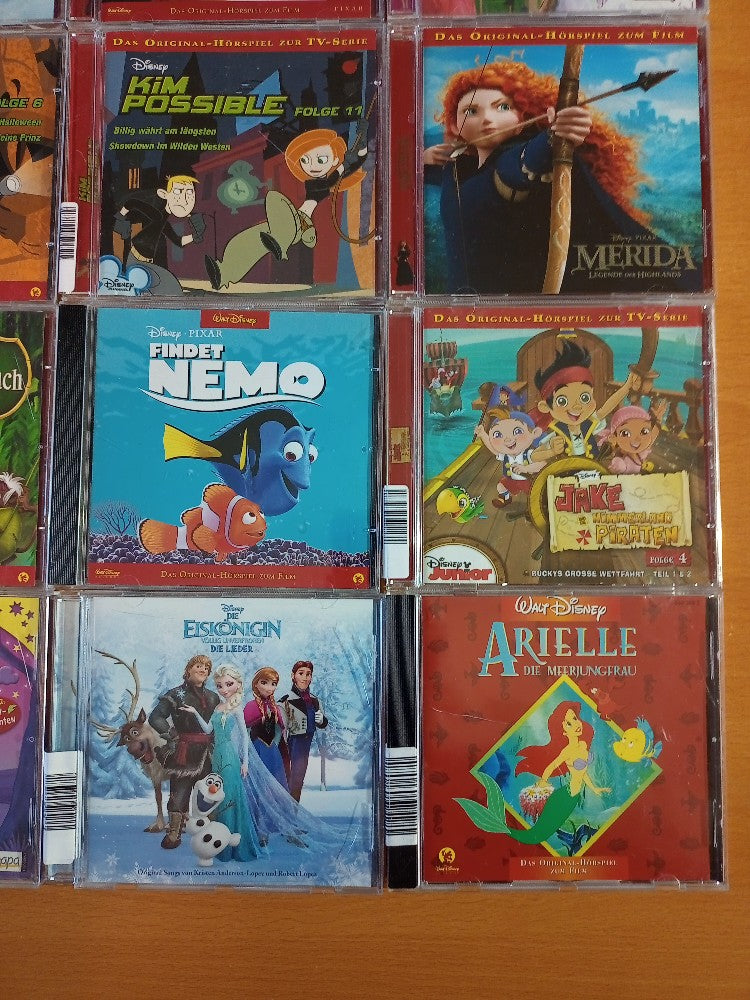 Kinder-Set 221 - Disney Ariel, Dschungelbuch, Findet Nemo, Eiskönigin uvm.