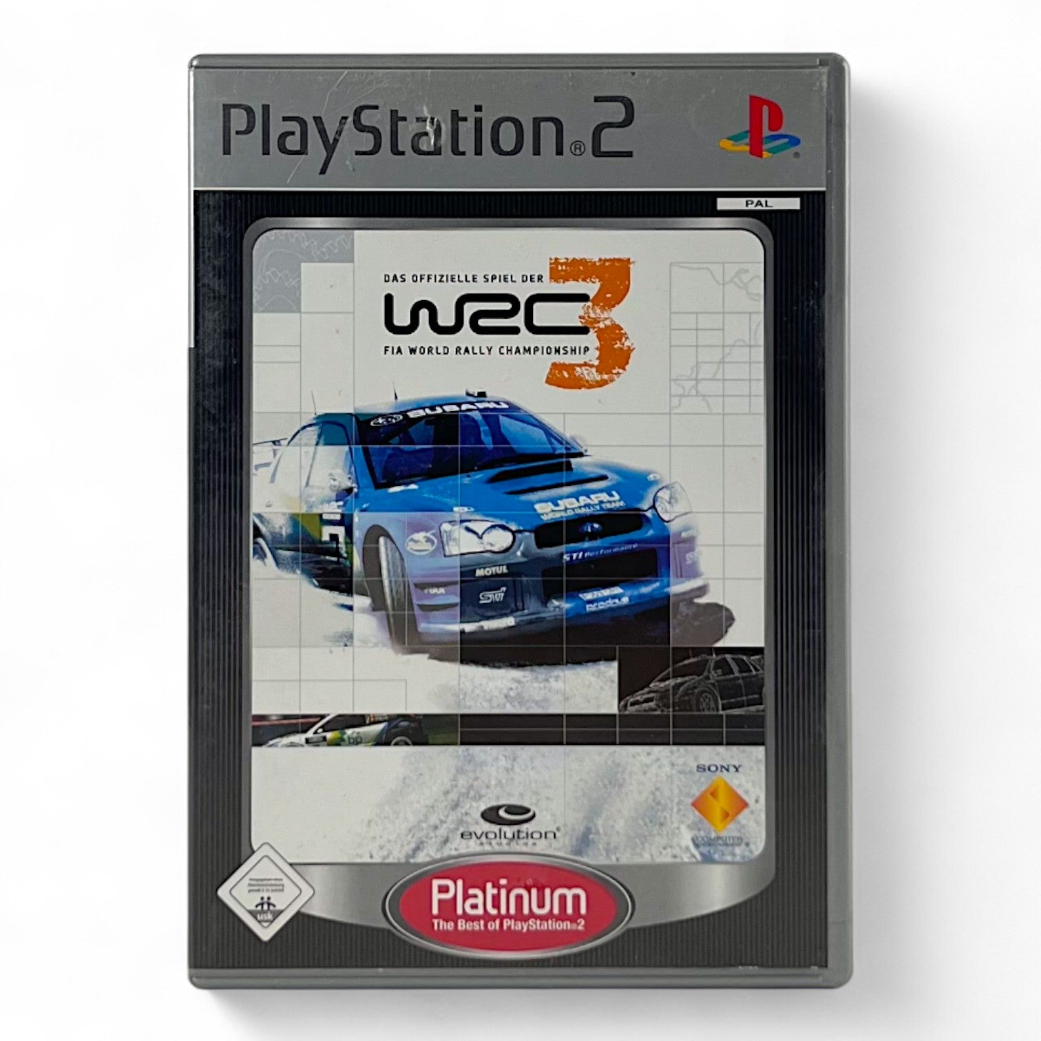 WRC: World Rally Championship 3 (DE) — Platinum