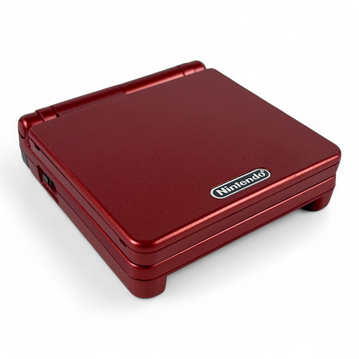 Konsole GBA SP inkl. Netzteil rot / Red Flame