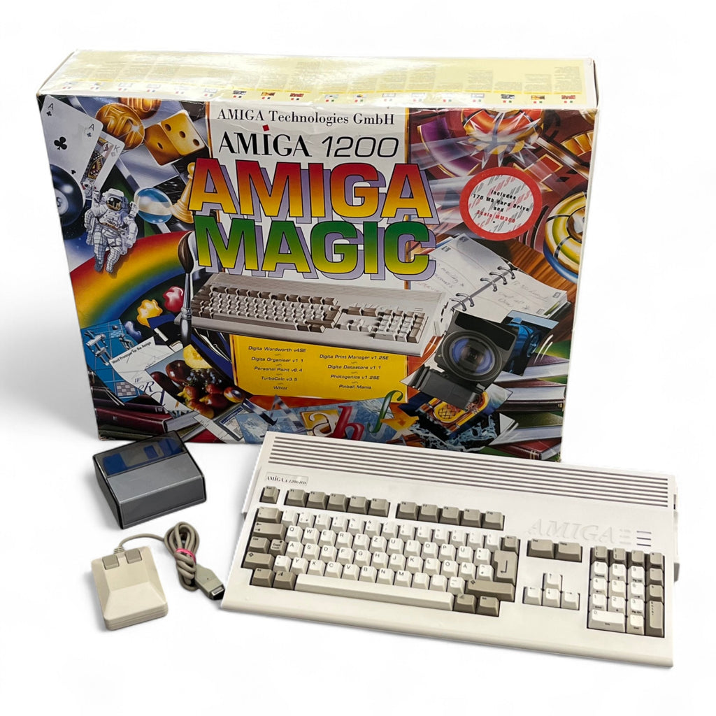 SA 1973: Amiga 1200 A1200 Personal Computer + HDD + Maus