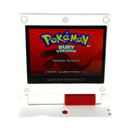 Konsole GBA SP + OSD Mario Pilz Aufdruck IPS V3 Touch