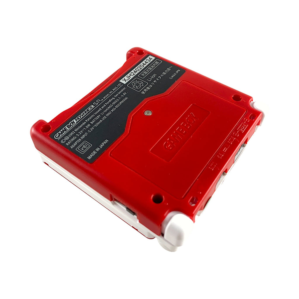 Konsole GBA SP Mario Pilz Aufdruck IPS V3 Touch + OSD