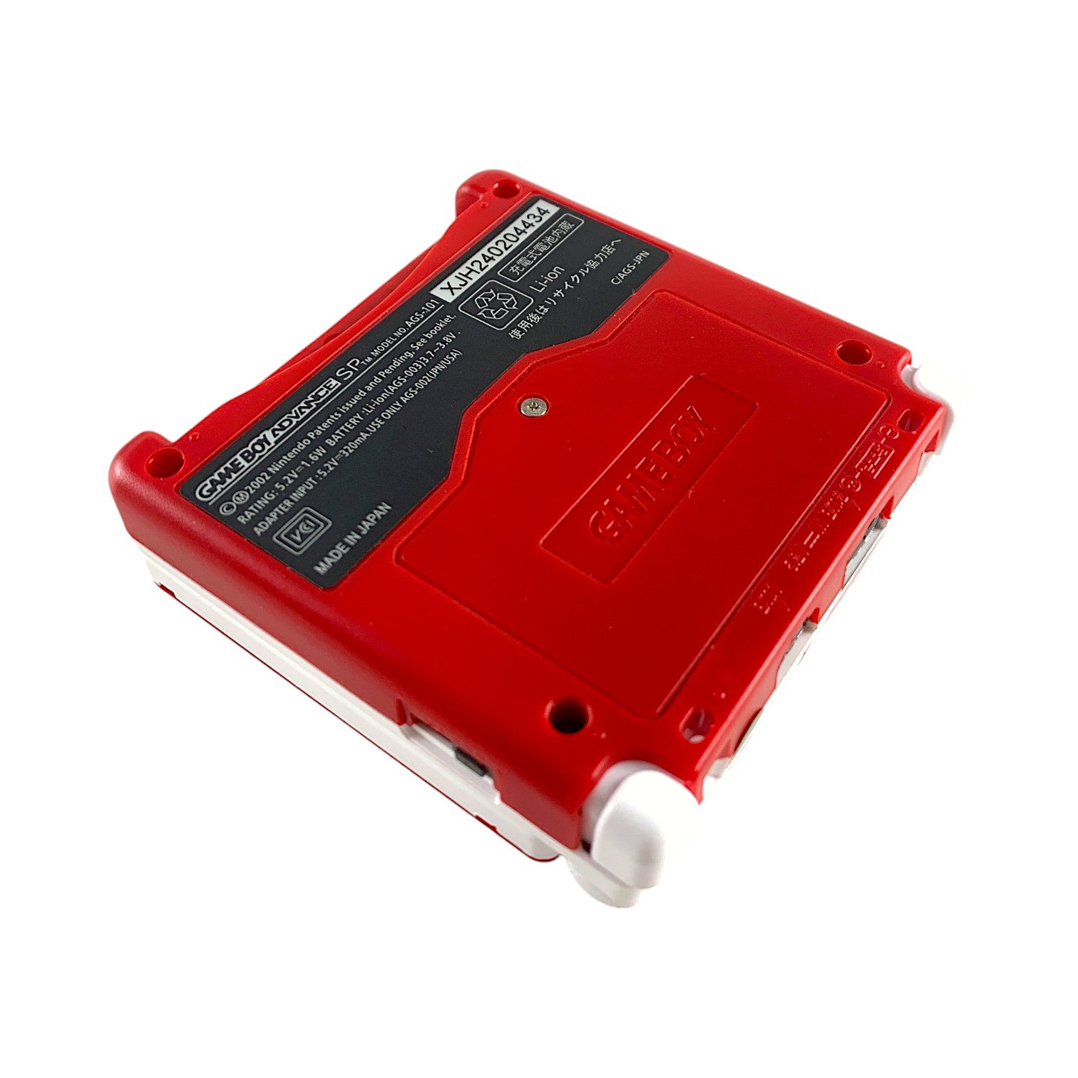 Konsole GBA SP Mario Pilz Aufdruck IPS V3 Touch + OSD