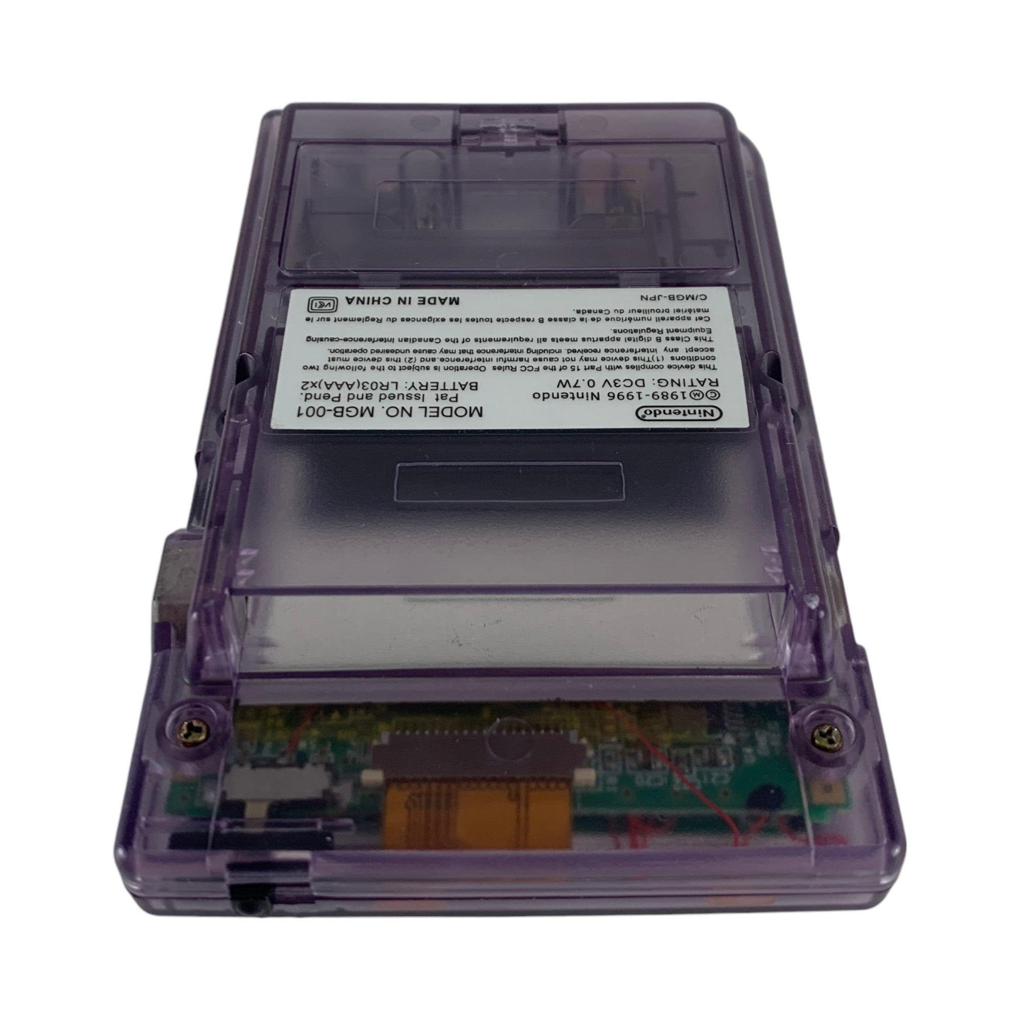 Konsole + Touch clear purple IPS LCD Display Mod