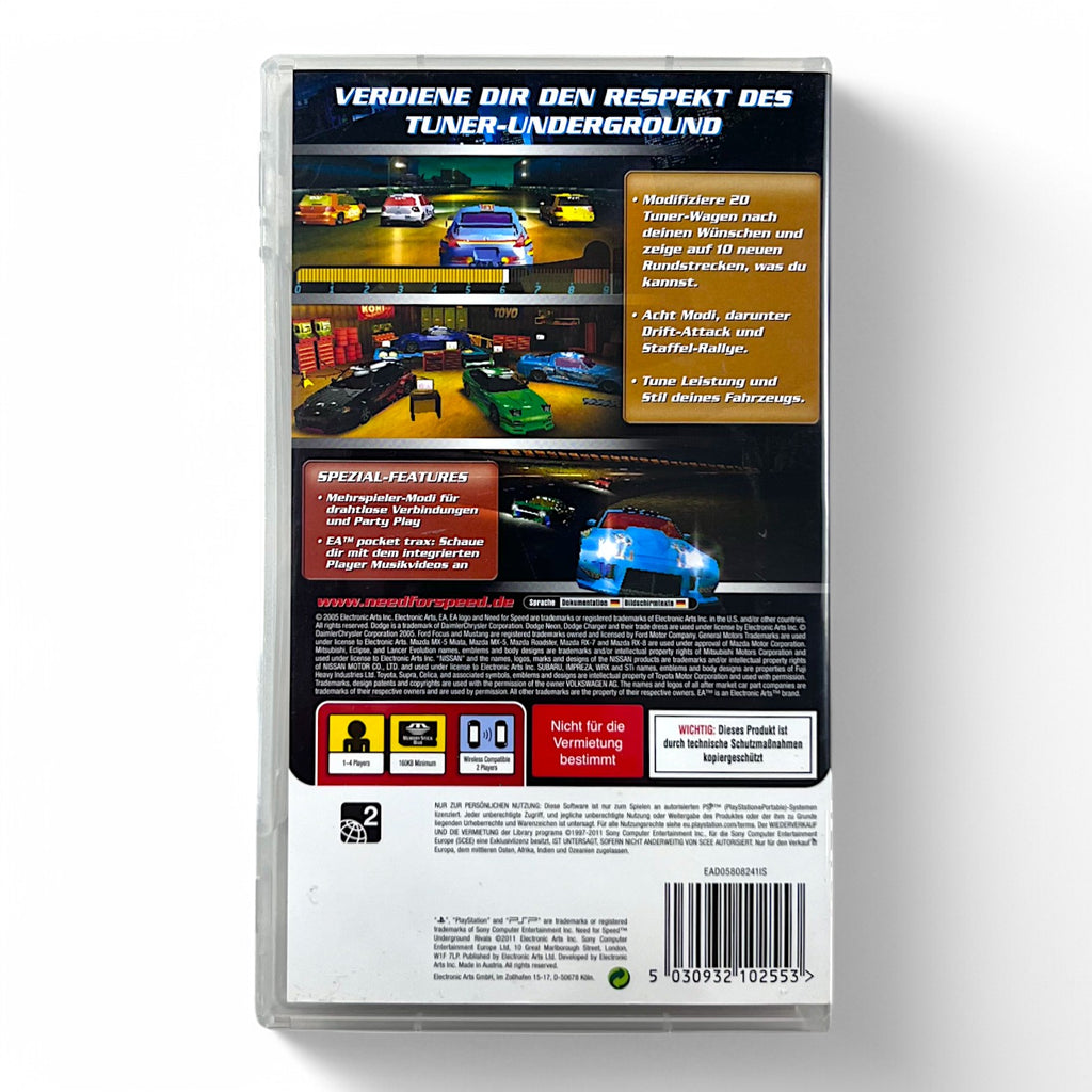 Need for Speed: Underground Rivals (DE) — Essentials