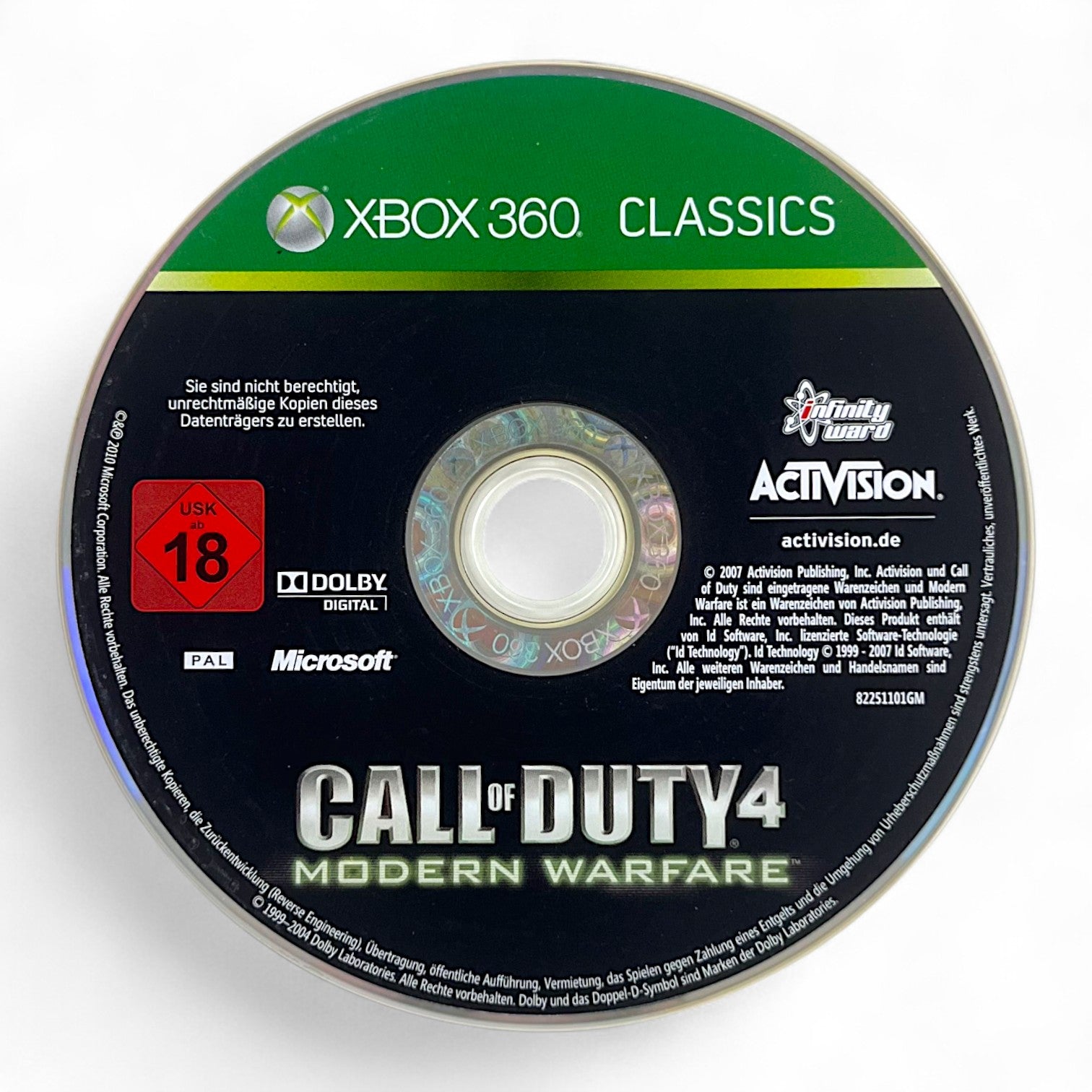 Call of Duty 4: Modern Warfare (DE) — Classics