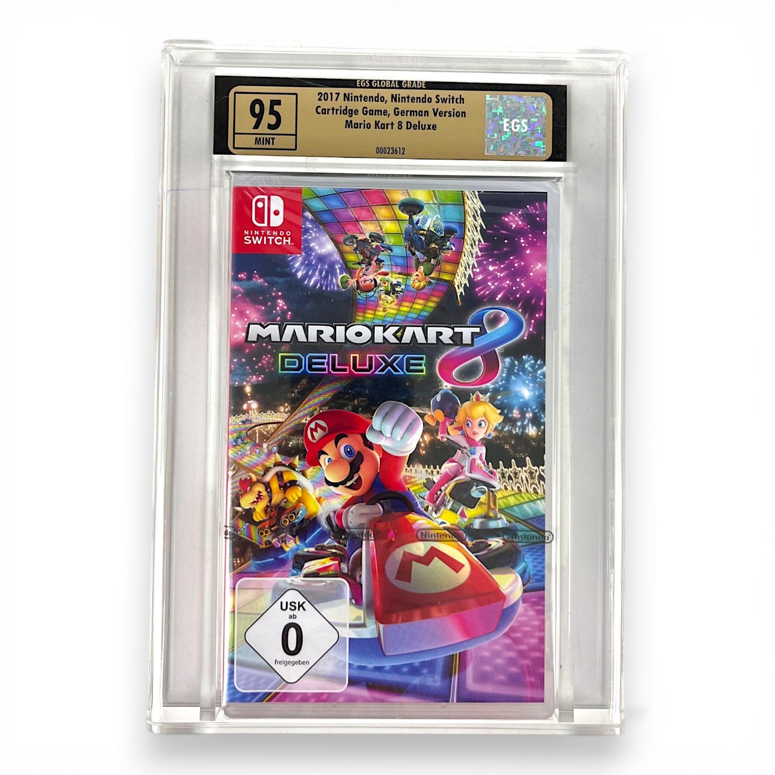 Mario Kart 8 Deluxe EGS Global Grade 95 00023612 (DE) · Sammlerstück