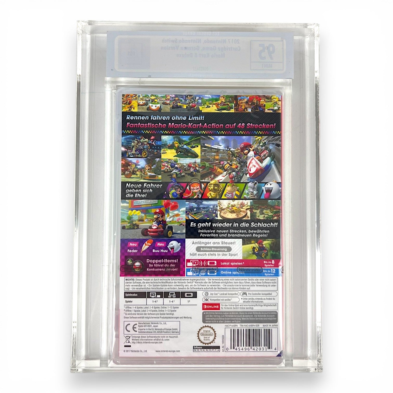 Mario Kart 8 Deluxe EGS Global Grade 95 00023612 (DE) · Sammlerstück