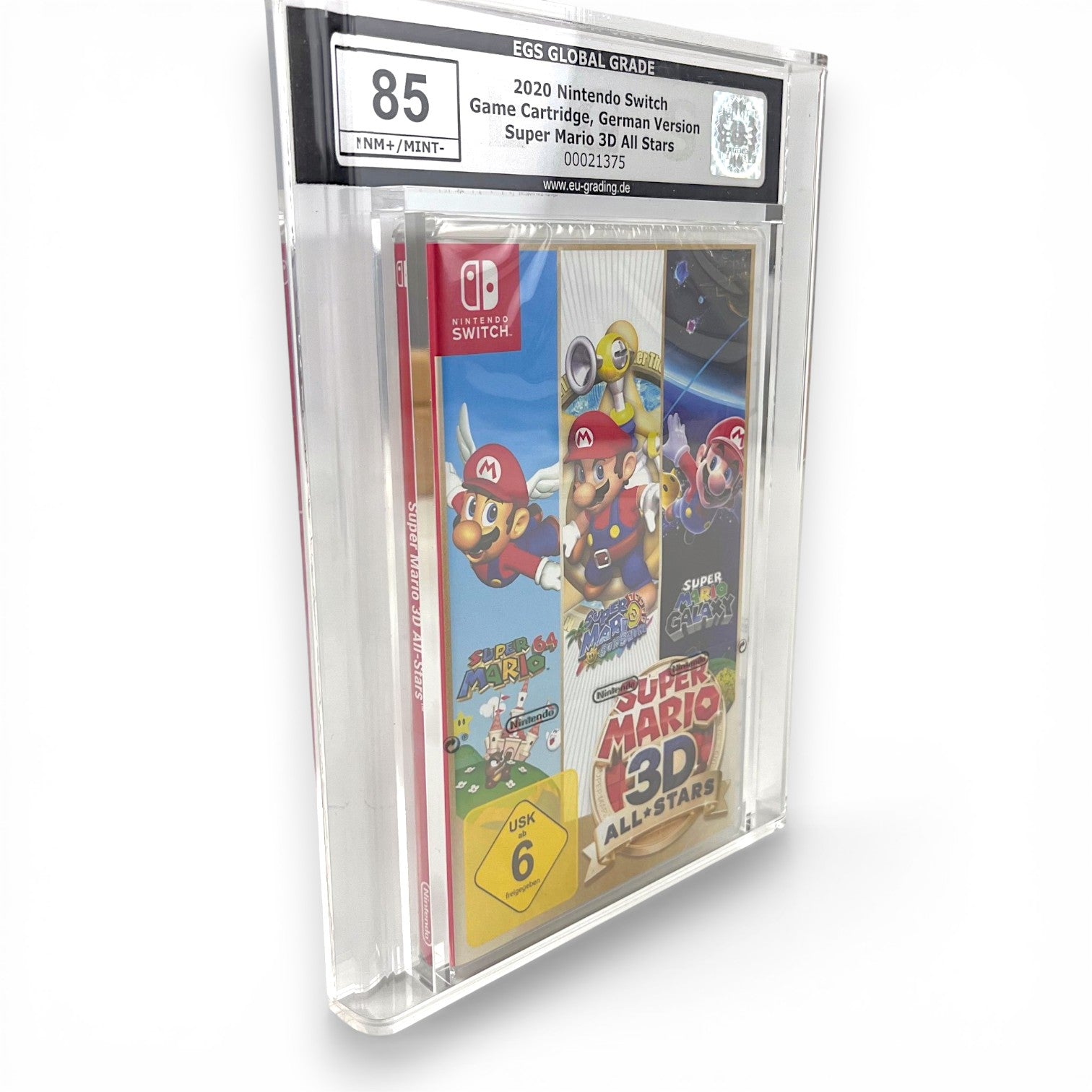 Super Mario 3D All Stars EGS Global Grade 85 00021375 · Sammlerstück