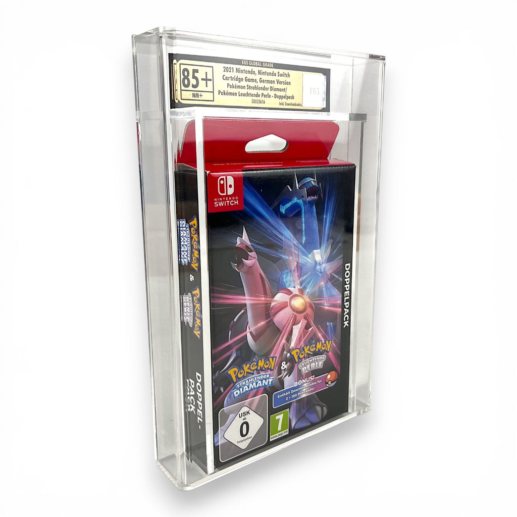 Pokémon Strahlender Diamant & Leuchtende Perle Doppelpack EGS Global Grade 85+ 00023616 (DE) · Sammlerstück